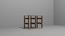 27 Gal Tote Storage Rack